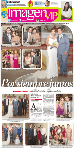 &iexcl;Felicidades! - Agencia Imagen del Golfo