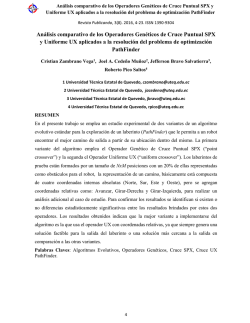 An&aacute;lisis comparativo de los Operadores