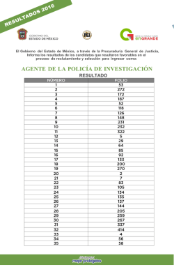 agente de la polic&iacute;a de investigaci&oacute;n