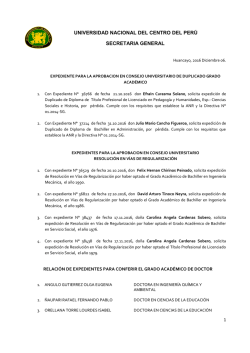 universidad nacional del centro del per&uacute; secretaria general