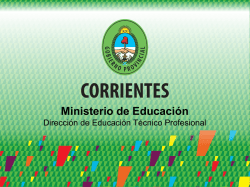 Presentaci&oacute;n de PowerPoint - Direcci&oacute;n de Educaci&oacute;n T&eacute;cnico
