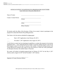 file an intent to participate in the program with the Secretary of