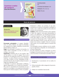 Cuentos a salto de canguro