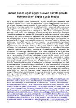 marca busca egoblogger nuevas estrategias de comunicacion