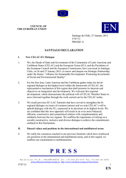 Latin America and the Caribbean - European External Action Service