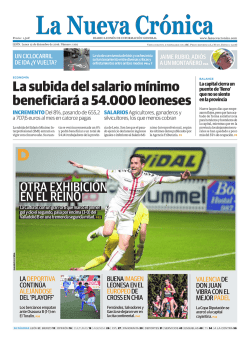 Portada en PDF - La Nueva Cr&oacute;nica