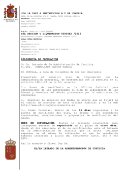 JDO.1A.INST.E INSTRUCCION N.2 DE JUMILLA S5L SECCION V
