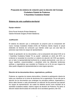 Propuesta de sistema de votaci&oacute;n para la elecci&oacute;n del