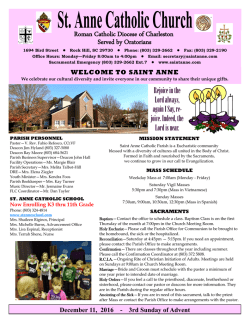 PDF - Saint Anne Catholic Church