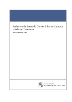 Las operaciones en el Mercado &Uacute;nico y Libre de Cambios y el
