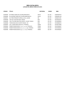 libros texto catalunya 15-16