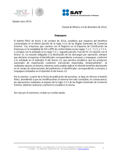 Servicio de Administraci&oacute;n Tributaria l Av. Hidalgo, N&uacute;m. 77