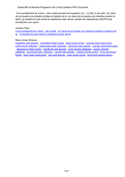 Casas Miro B Estudio Progresivo Vol 2 Para Guitarra