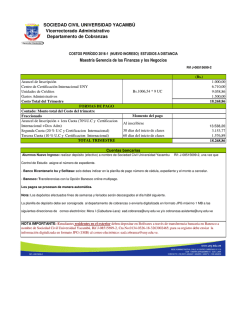 MAESTRIAS Nvo. Ingreso 2016-1 (EAD)
