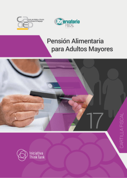 Pensi&oacute;n Alimentaria para Adultos Mayores