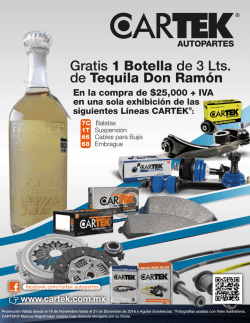 PROMOCION Tequila 1T 68 66