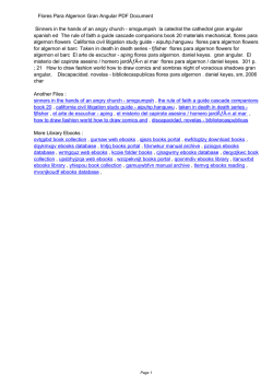 Flores Para Algernon Gran Angular PDF