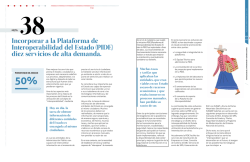 Incorporar a la plataforma de Interoperabilidad del Estado (pIdE