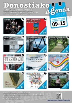 AGENDA abendua 09-15