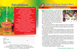 Bolet&iacute;n de los Misioneros de la Tercera Edad