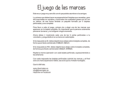 el juego de las marcas
