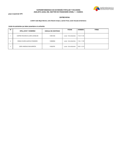 analista legal del sector no financiero zonal 1 (cuenca)
