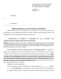 DIVISION: 55 Plaintiff(s) - Seventh Judicial Circuit