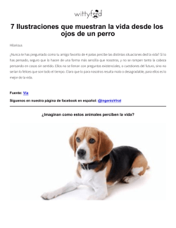 7 Ilustraciones que muestran la vida desde los ojos de