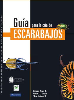 Gu&iacute;a para la cr&iacute;a de ESCARABAJOS (PDF Available)