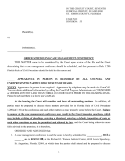 DIVISION: 55 Plaintiff(s) - Seventh Judicial Circuit