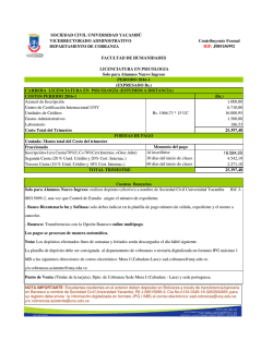 tablas por carrera nuevo ingreso ead 2016-1
