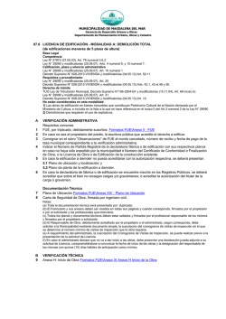 07.6 LICENCIA DE EDIFICACI&Oacute;N - Municipalidad de Magdalena