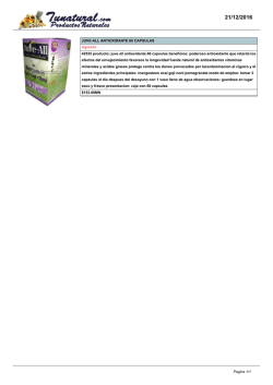 juve all antioxidante 60 capsulas beneficios