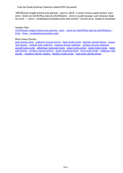 Todo Se Puede Entrenar Coleccion Alienta PDF