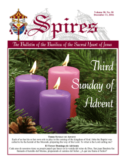 December 11, 2016 - The Basilica of the Sacred Heart of Jesus