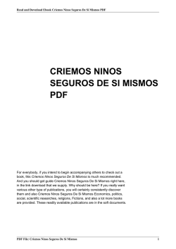 criemos ninos seguros de si mismos pdf