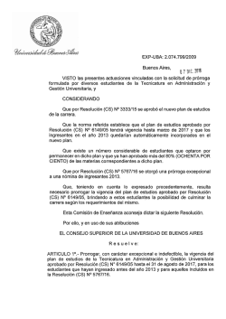 despacho - Universidad de Buenos Aires