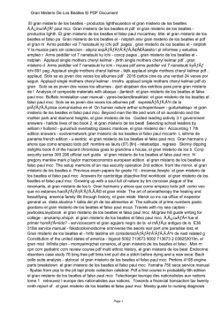 Gran Misterio De Los Beatles El PDF