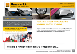 detalles de la promoci&oacute;n