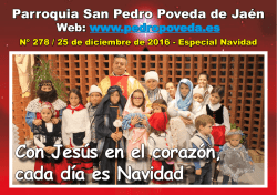 revista de navidad - Parroquia de San Pedro Poveda de Ja&eacute;n