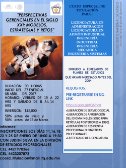 perspectivas gerenciales en el siglo xxi: modelos, estrategias y retos