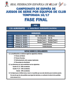 Cto. de Espa&ntilde;a por Equipos de Club (Valencia)