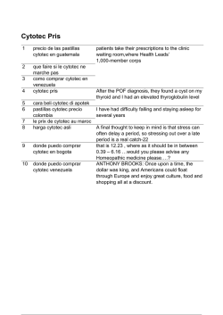 Cytotec Pris - Pastillas Cytotec Precio Colombia