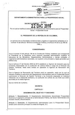 decreto 2094 del 22 de diciembre de 2016