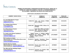 cartas varias - Bolsa de Santiago