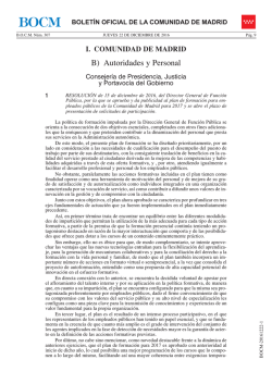 Resoluci&oacute;n de 15 de diciembre de 2016, del Director