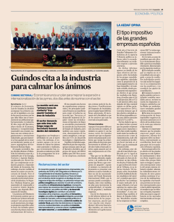 El tipo impositivo de las grandes empresas espa&ntilde;olas
