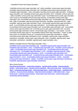 Irresistible Primera Parte Saga Indomable I