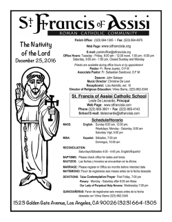 231850 - Christmas - St. Francis of Assisi