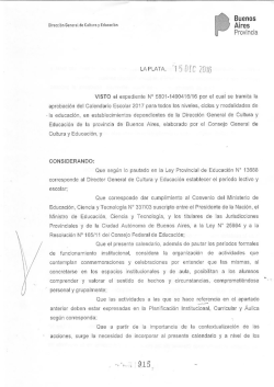 resolucion 915 calendario escolar 2017